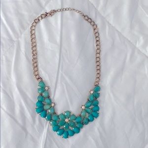 Francesca’s Chunky Turquoise Costume Necklace